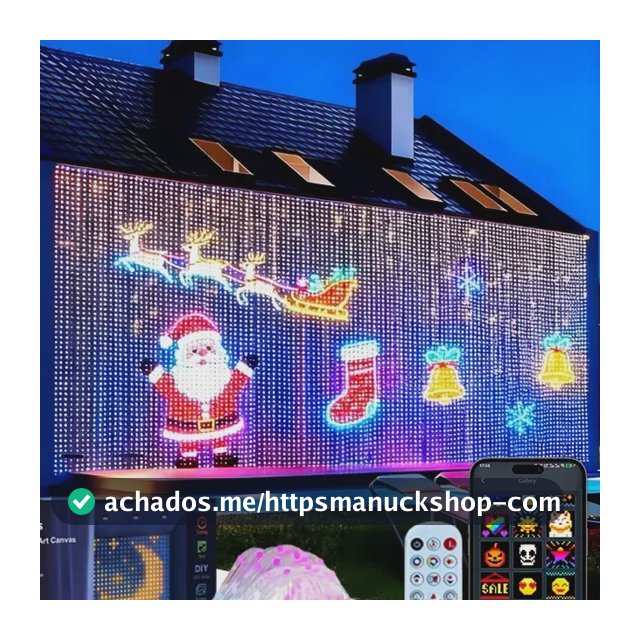 Cortina Pisca-pisca Led Decorativa Para Eventos E Natal 3m3m 400led