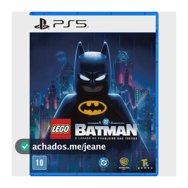 Jogo Lego Batman O Legado Do Cavaleiro Das Trevas Físico