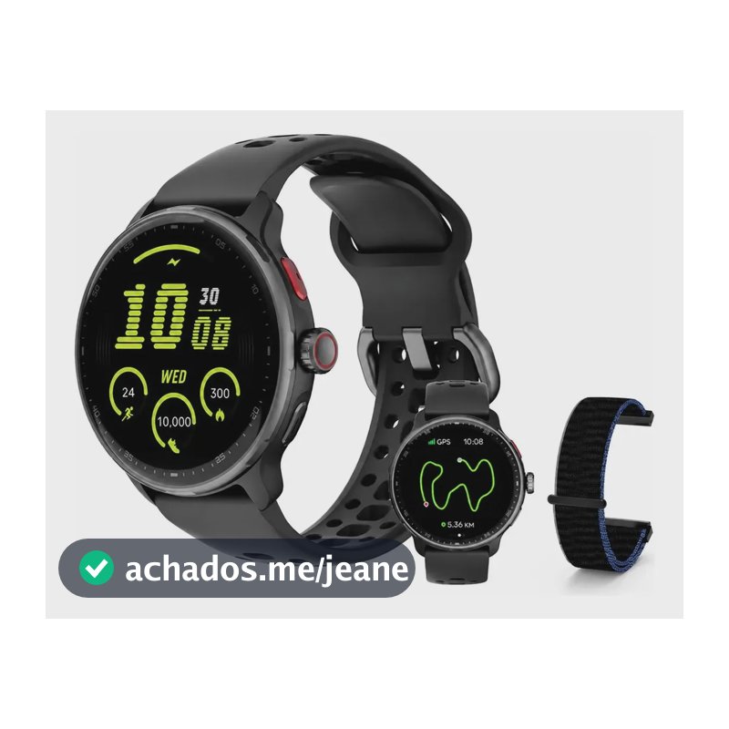 Relógio Smartwatch Bettdow Fb050 Amoled Esportivo Gps 1.43'' Preto