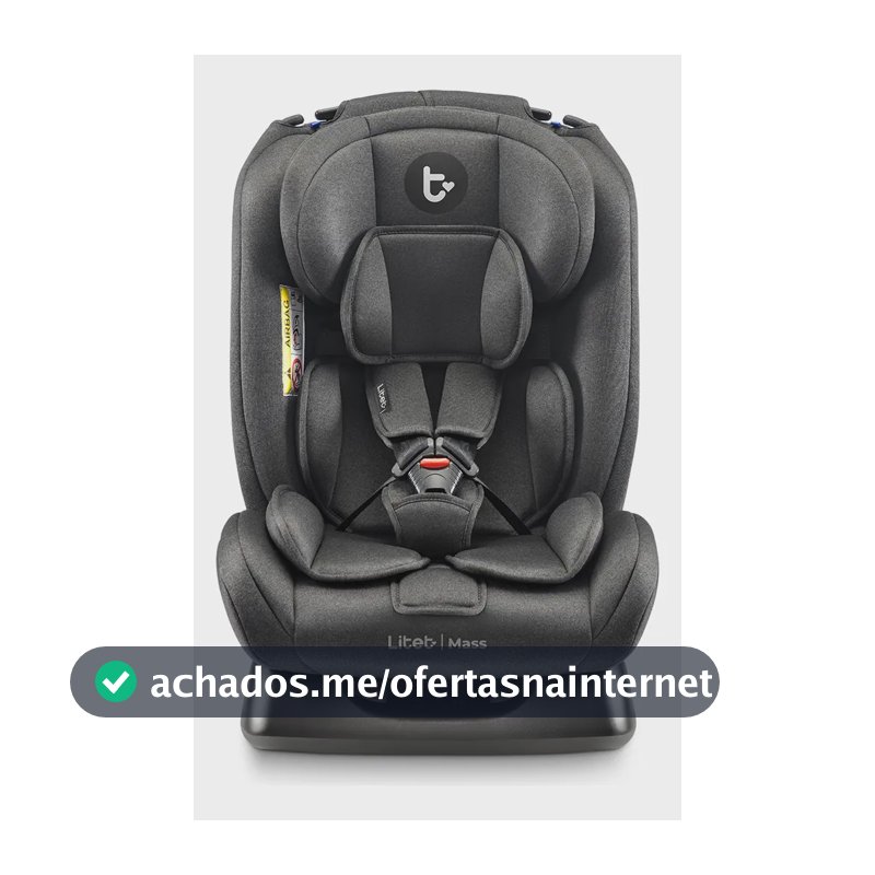 Cadeirinha Infantil Para Carro Mass Litet 0 A 36kg Com 13 Ajustes De Cabeça 4 Reclínios E Cinto 3 Pontos - BB456