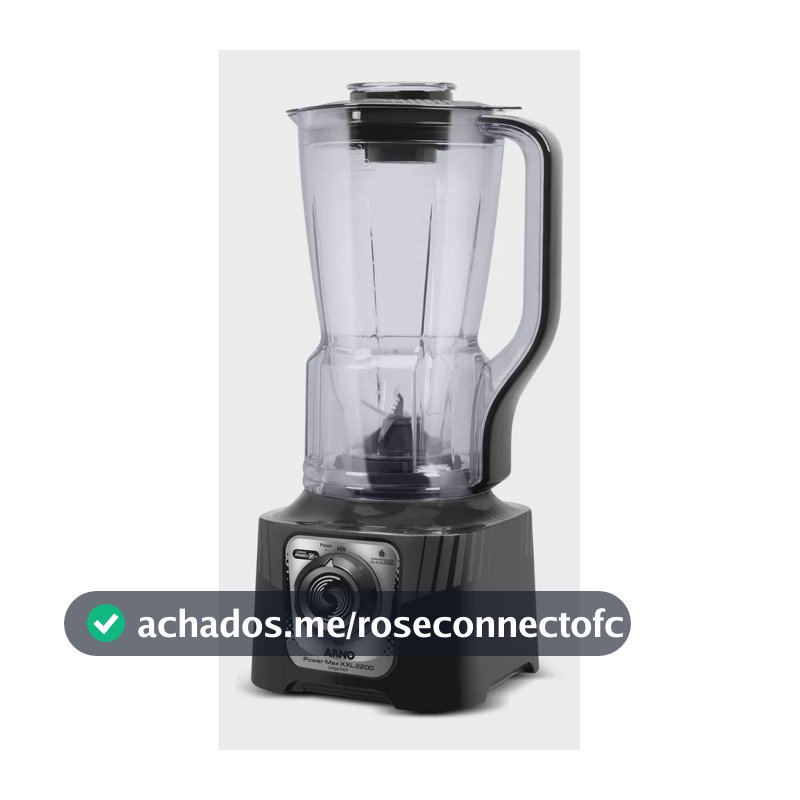 Liquidificador Arno Power Max Xxl 2200 Preto Ln88 Preto