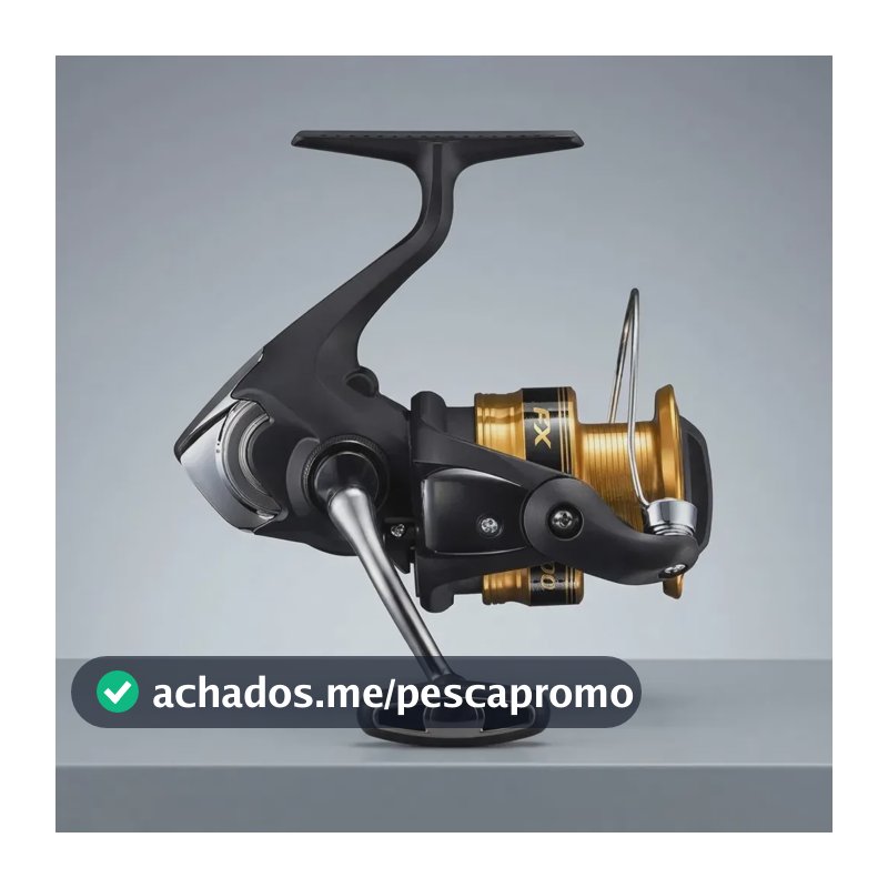 Molinete Shimano Fx Fc C3000 Cor Preto Lado da manivela Direito/Esquerdo