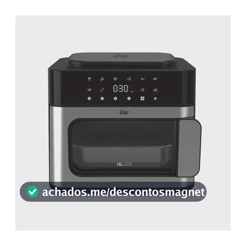 Air fryer Oven 16L Wap Multi-Comb Digital WAFC16 Painel Touch 127V