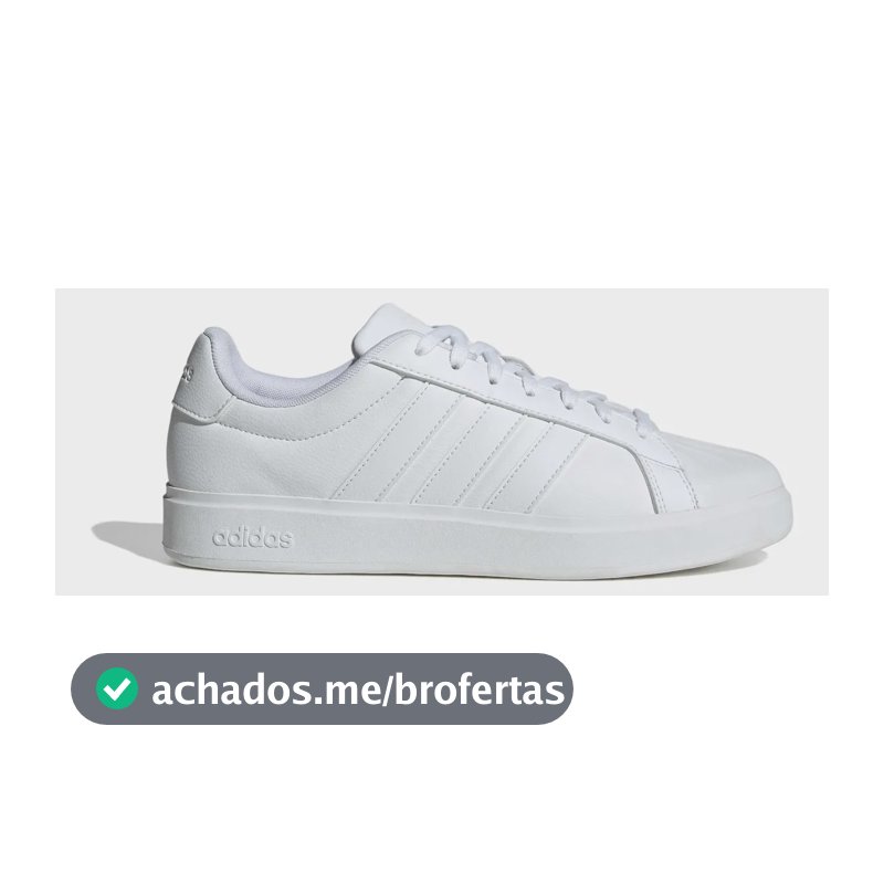 Tênis Masculino Streettalk adidas Ftwwht Ftwwht Ftwwht Liso 39 Br