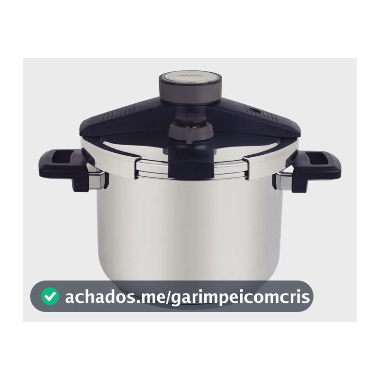 Panela De Pressão 6 L Inox Fundo Triplo Indução Tramontina Inox