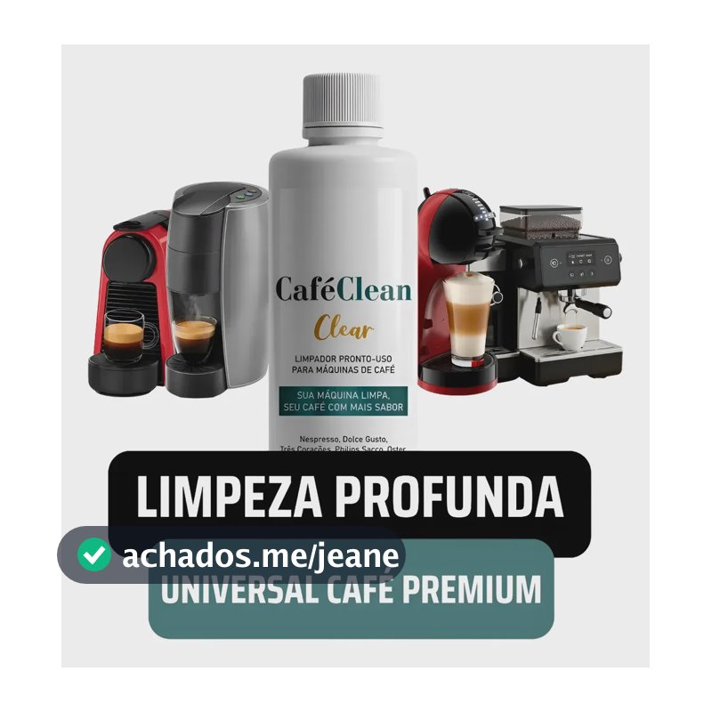 Descalcificante Cafeteira Expresso Nespresso Dolce Gusto 3