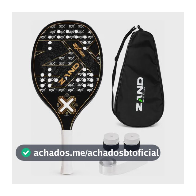 Raquete De Beach Tennis Zand Z Xtreme 12k Lançamento 313g 25.3b