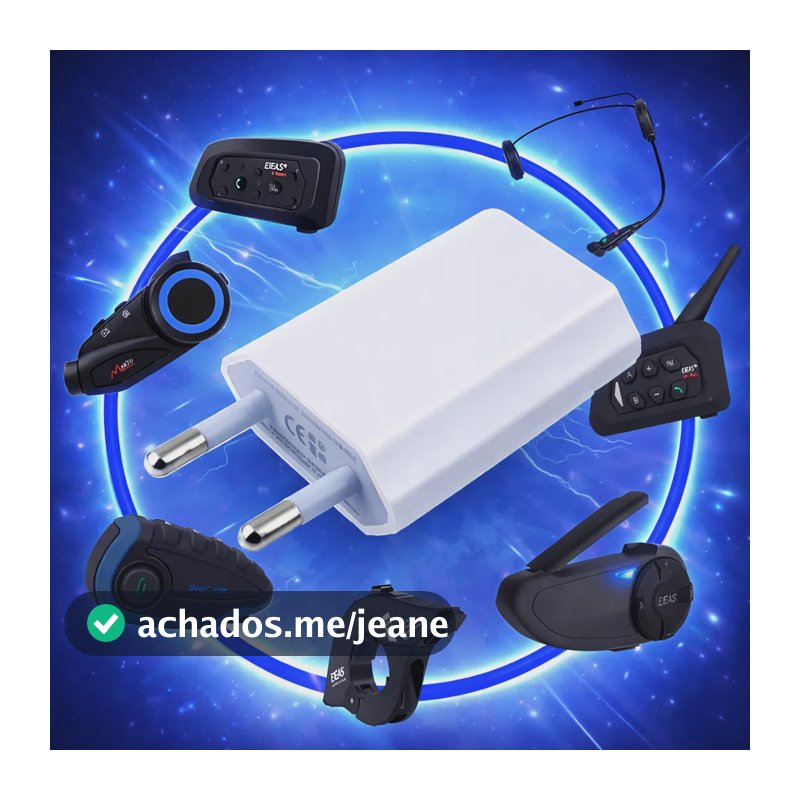 Carregador Para Intercomunicador - Aumenta Vida Útil Bateria