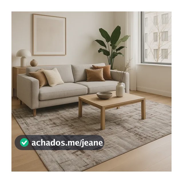 Tapete 200x150 Antiderrapante Sala Quarto Grande Algodão