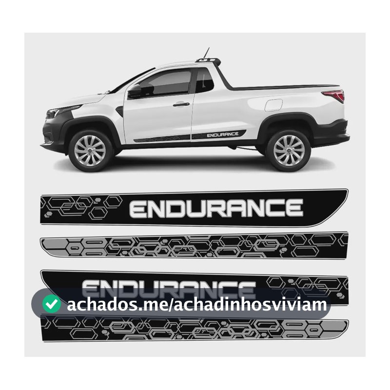 Kit Adesivo Faixa Lateral Porta Strada Endurance 2021 2022