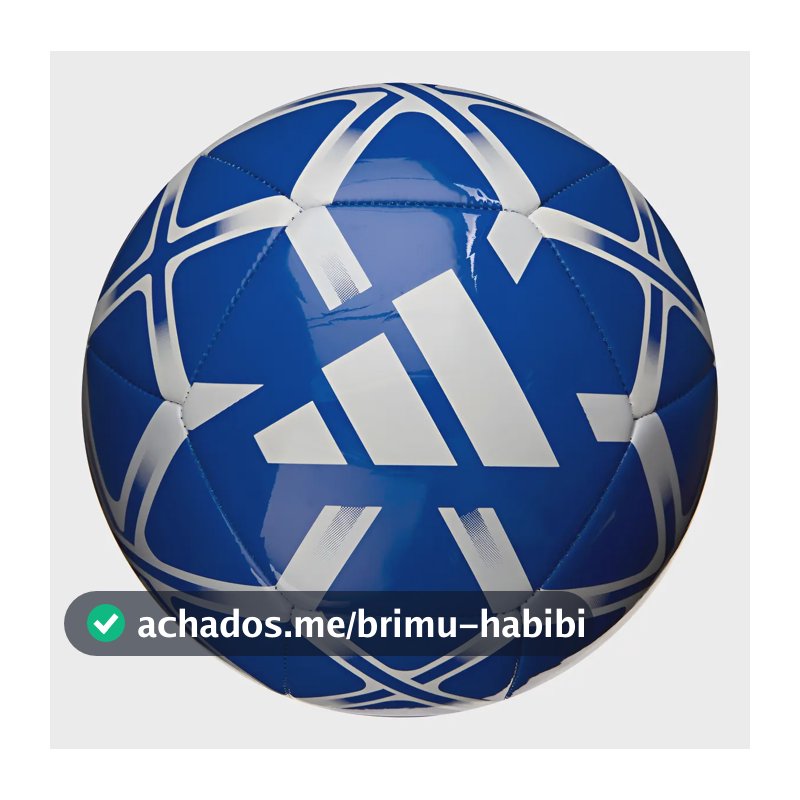 Bola Starlancer Club adidas Cor Blue / White