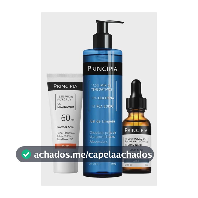 Principia Kit Primeira Rotina C/ Gl-02 + Ah-2 + Ps-01 Fps60