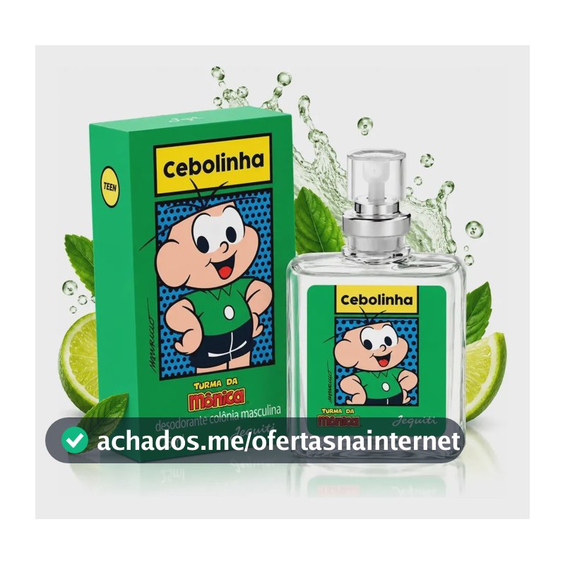 Desodorante Colônia Cebolinha Turma da Mônica 25ml