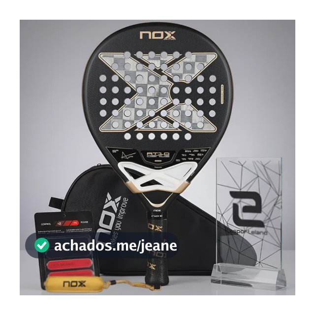Raquete De Padel Nox At10 Genius 18k Alum Agustin Tapia 2026