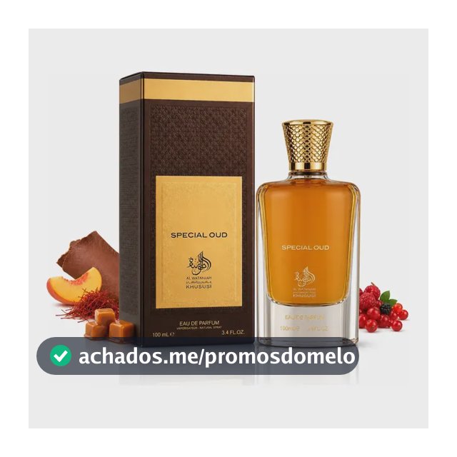 Perfume Árabe Special Oud Al Wataniah Unisex 100 Ml Original