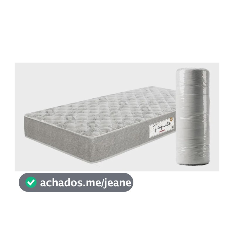 Colchão A Vácuo De Espuma D33 L Paqueta 12 Solteiro 78cm