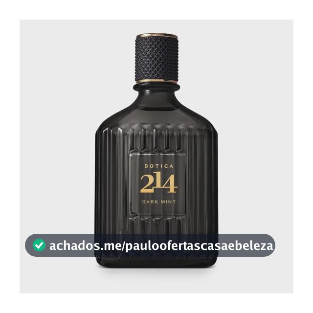 Botica 214 Dark Mint Eau De Parfum Masculino 90ml