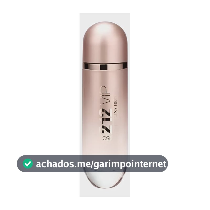 212 Vip Rose Carolina Herrera Edp 125ml Feminino