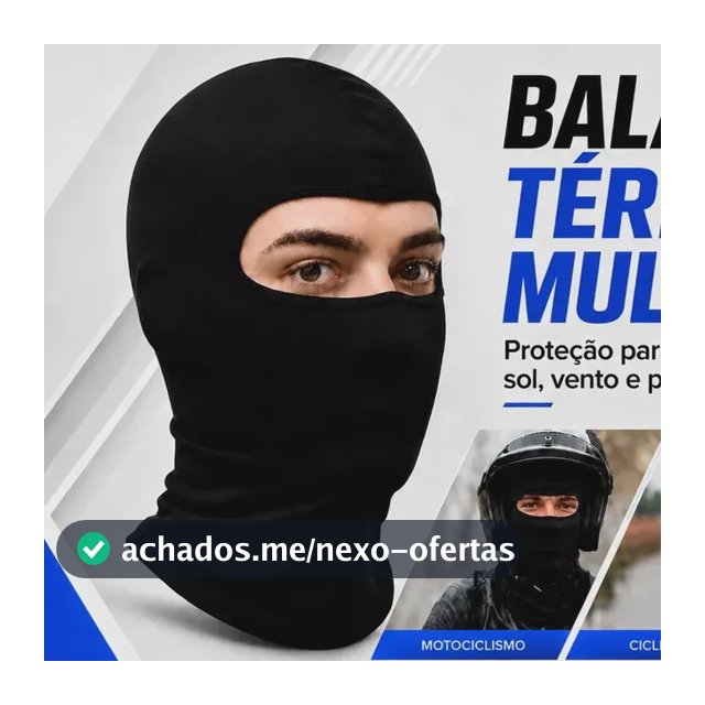 Touca Balaclava Ninja Uv50+ Térmica Respirável Moto Bike Corrida Ciclismo Motoboy Academia Proteção Solar Frio Vento Secagem Rápida Unissex Preto Capa Rosto Facial - Topsand Activewear