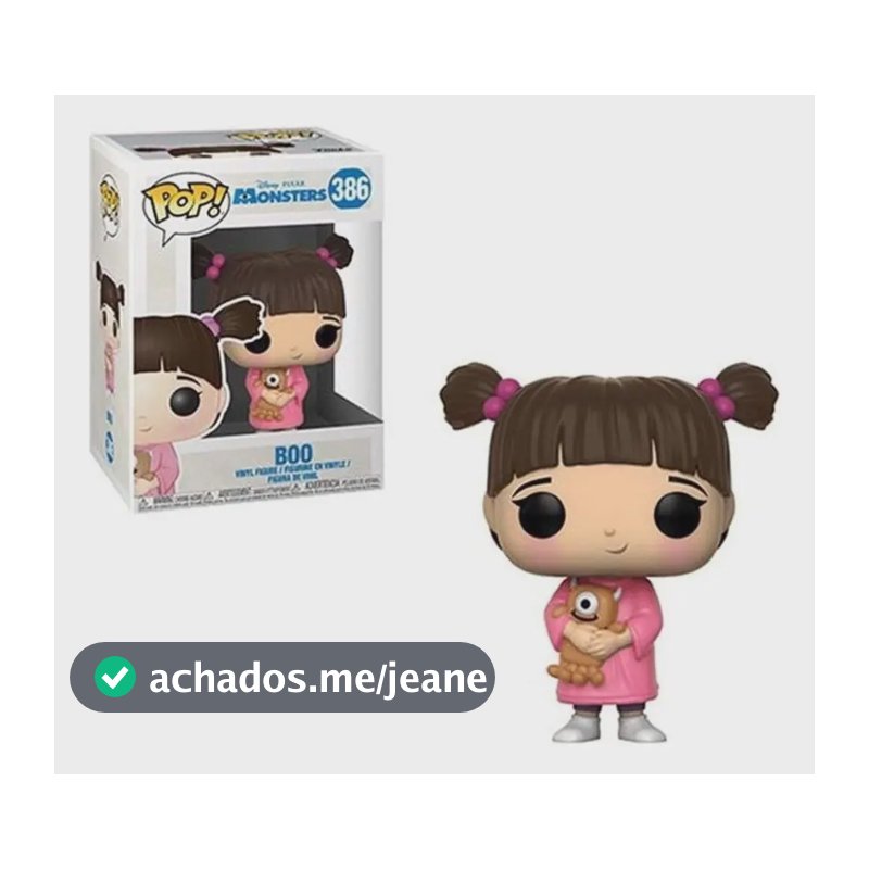 Disney Monstros Sa Boneco Pop Funko Menina Boo #389