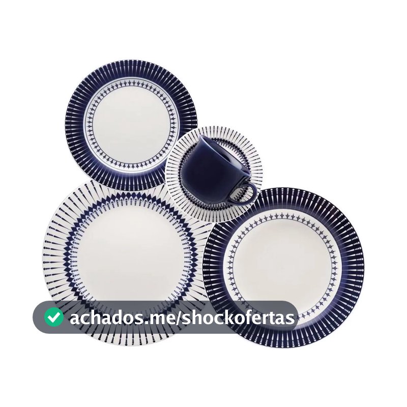 Aparelho de Jantar e Chá 20 peças Donna Colb