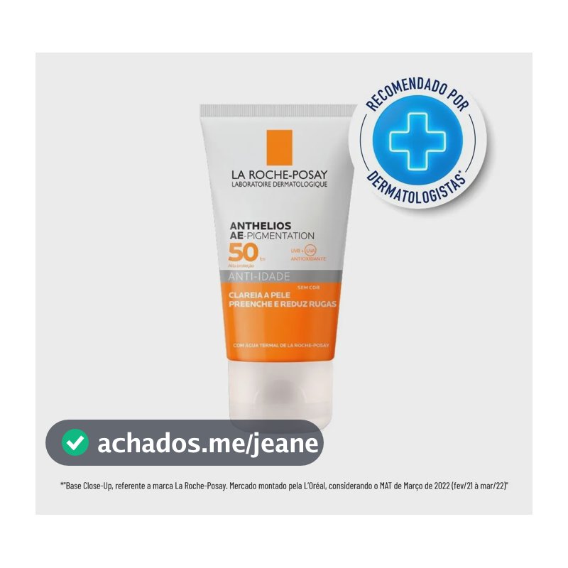 Protetor Solar Facial Anti-idade Fps50 Sem Cor 40g La Roche-posay
