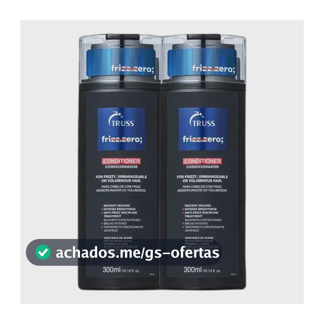 Kit Truss Double Cond Frizz Zero (2 Unidades)