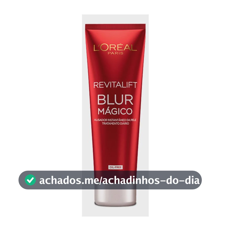 Primer Facial Blur Mágico, Textura Oil-free E Efeito Matte, Disfarça Poros E Rugas Uniformiza A Pele Instantaneamente Revitalift L'oréal Paris, 27g Todo Tipo De Pele Dia/noite
