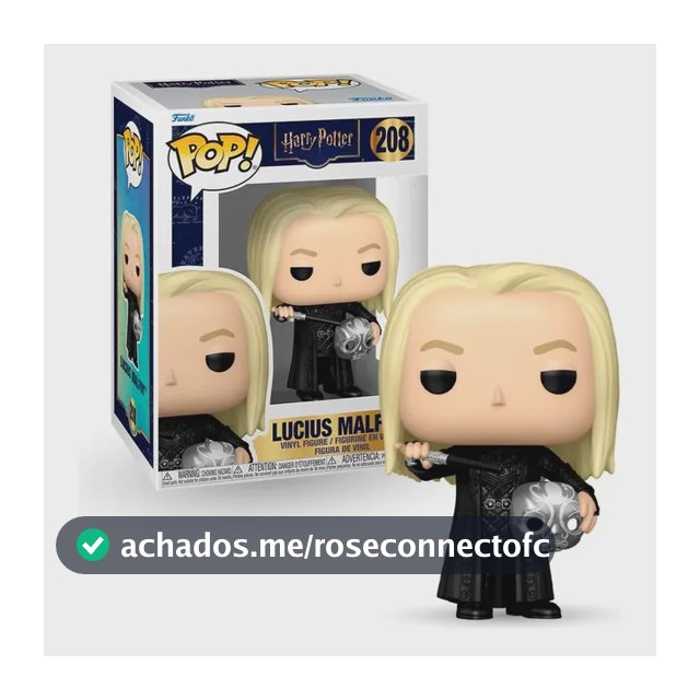 Boneco Funko Pop! Harry Potter Comensais - Lucius Malfoy
