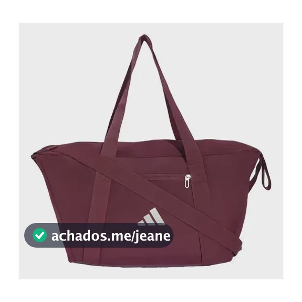Bolsa adidas treino mulher esporte granato Kv0512 único tamanho granito