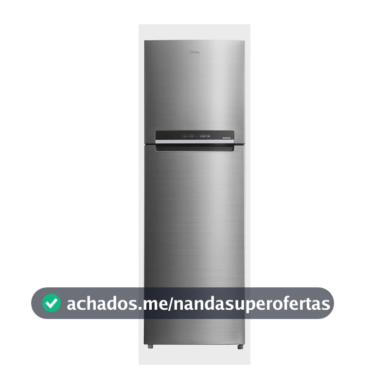 Geladeira Frost Free Md-rt572evd46 Duplex 425l Midea 220v Inox 220v