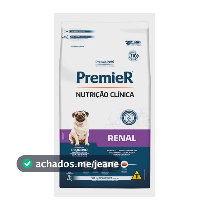 Premier Cães Renal 2 Kg