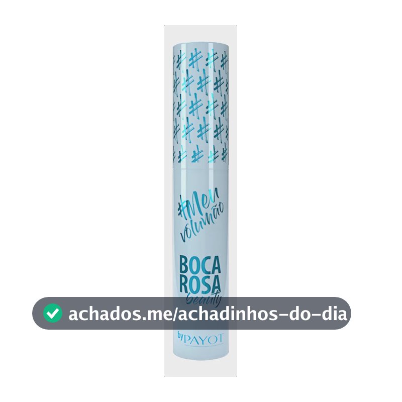 Máscara de Cílios Payot Boca Rosa Preta Volume Instantâneo