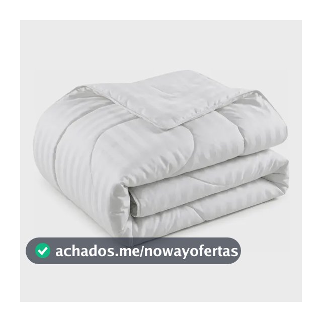 Edredom Casal Queen 400 Fios Dupla Face Grosso Hotel Oferta