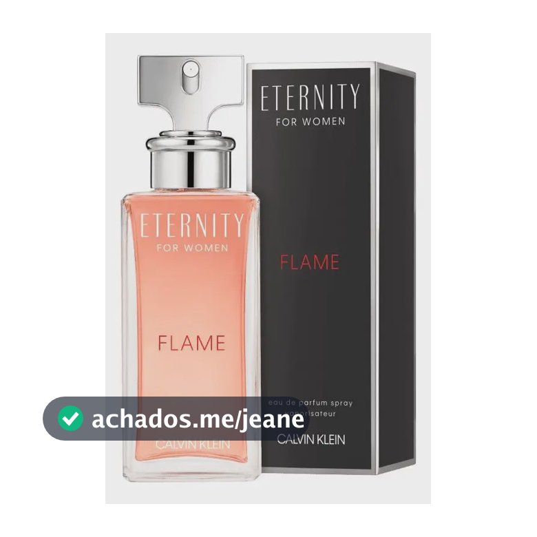 Perfume Feminino Eternity Flame Calvin Klein Eau de Parfum 100 mL
