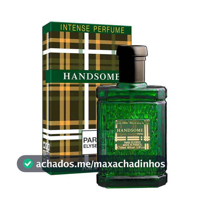 Perfume Handsome Green Paris Elysees Masculino Intense 100ml