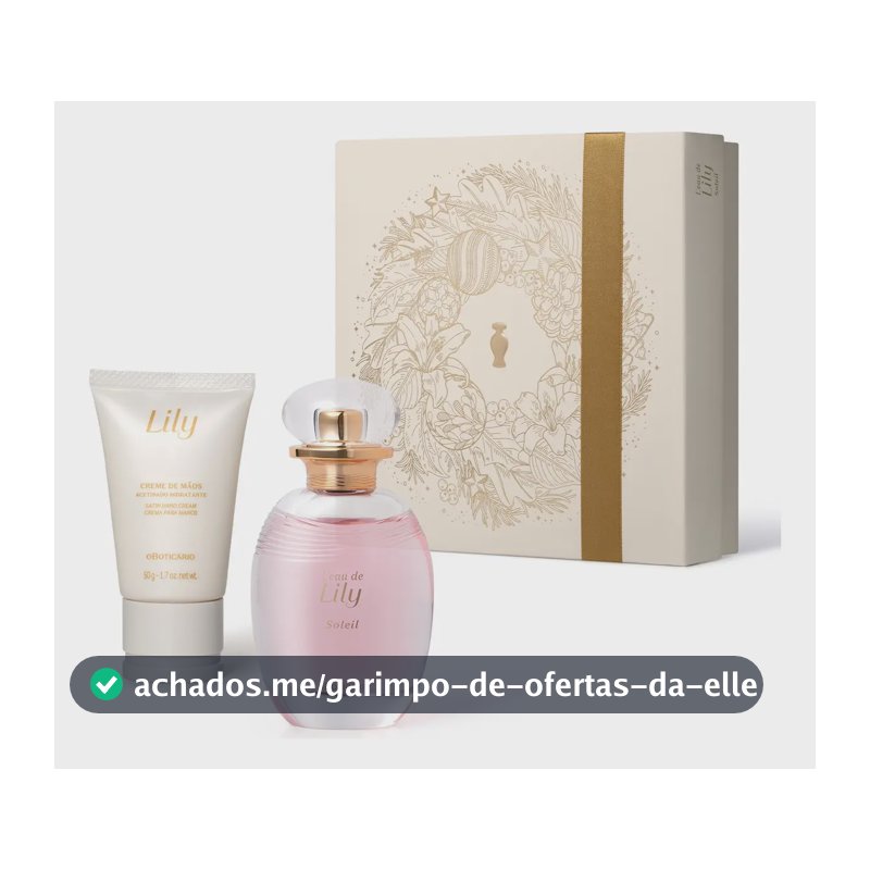 O Boticário Lily Soleil Kit Presente (2 Itens)