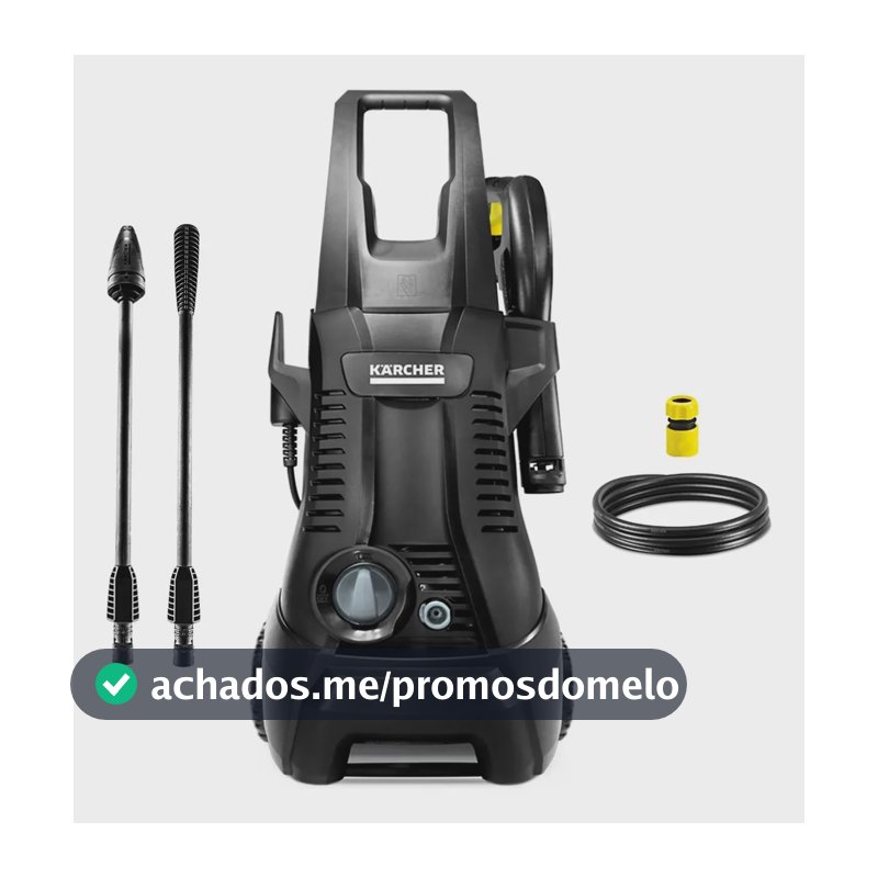 Lavadora de Alta Pressão Kärcher K2 Plus 1740PSI/Libras 1400W 300L/h Com Jato Turbo Rotativo e Lança Leque 220v