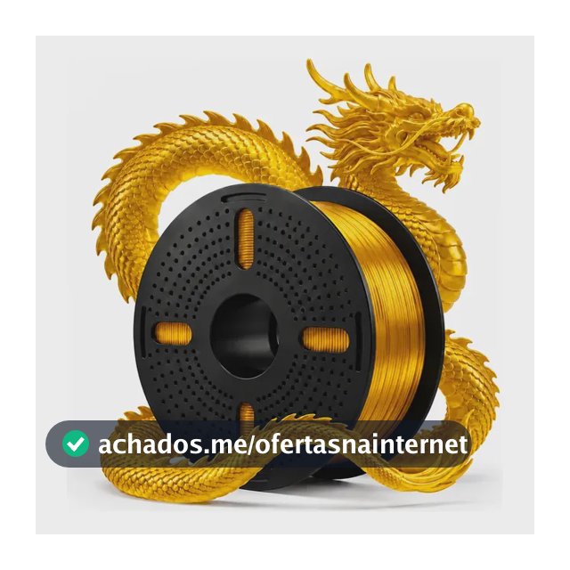 Filamentos Impressora 3d Print Pulse 1 Kg Pet G 1.75mm Core Amarelo Translúcido