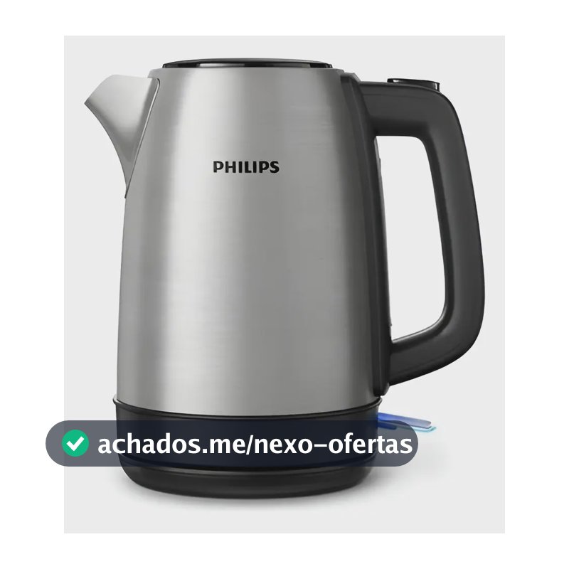 Chaleira Philips Walita Série 3000 1200w Inox 127v Hd9350/91 Prateado 127v