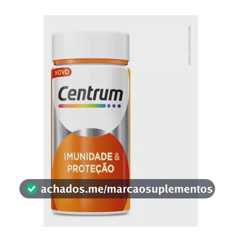Multivitamínico Centrum Imunidade & Proteção 60 Cápsulas