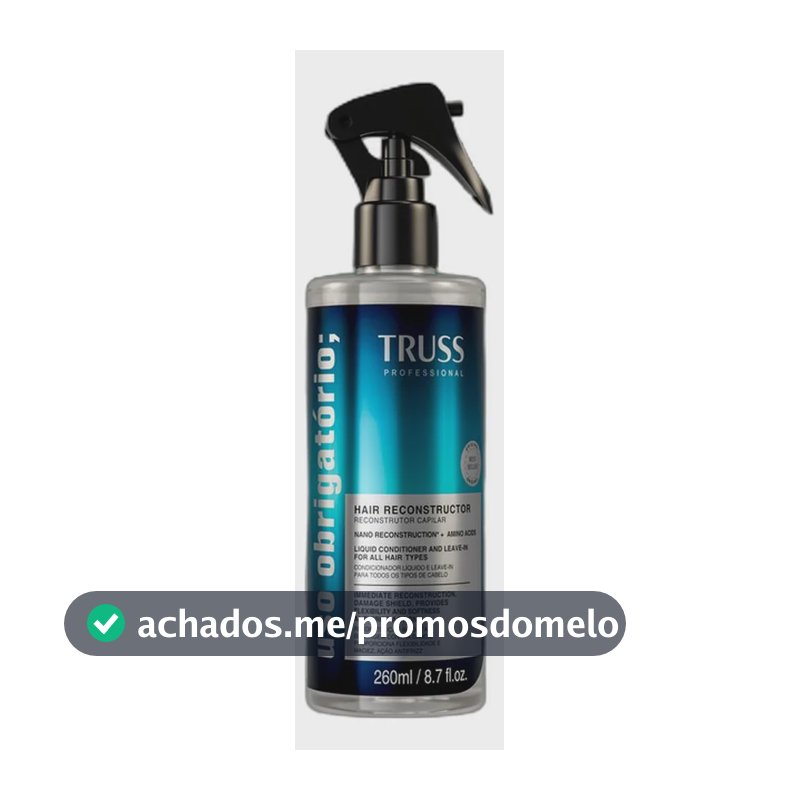 Truss Uso Obrigatório Tratamento Reconstrutor 260ml