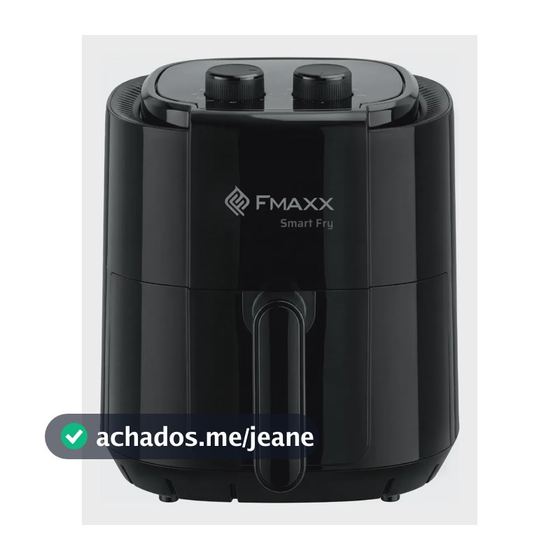 Fritadeira Air Fryer Fmaxx Smart Fry 3,5 Litros Preto Preto 127v