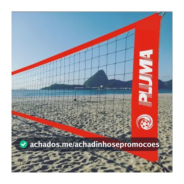 Rede Futevôlei- Vôlei Oficial 9,5mx1m 4 Lonas Pluma Esportes