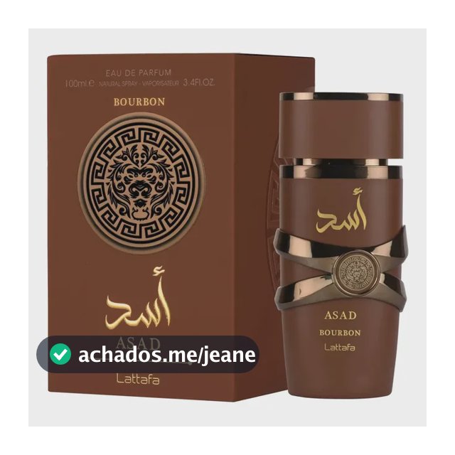 Perfume Árabe Lattafa Asad Bourbon 100ml