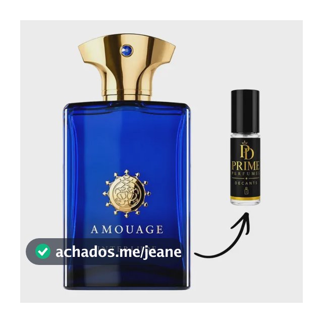 Perfume Interlude Man 8ml Edp - Nicho Amadeirado Especiado Com Incenso