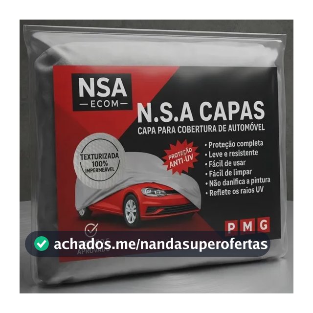 Capa Protetora Para Carro Lona Grossa Proteção Forrada