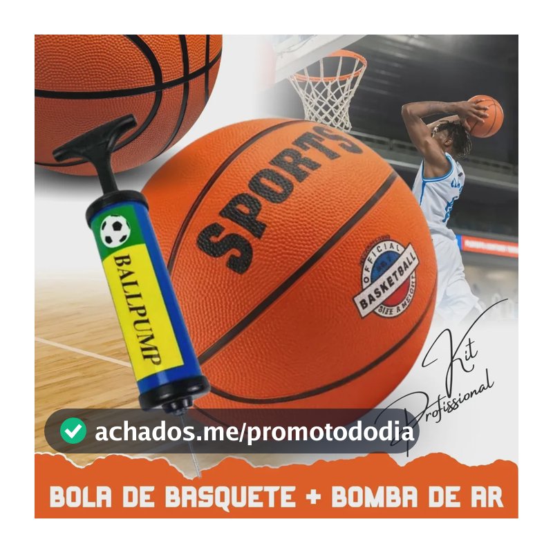 Bola De Basquete Profissional Tamanho 7 Babuu Brinquedos Educativos