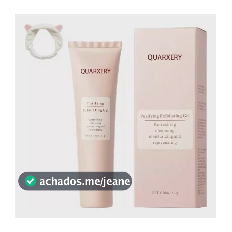W 2 Gel Esfoliante Purificante Quarxery, Crema Purificante 1 Und