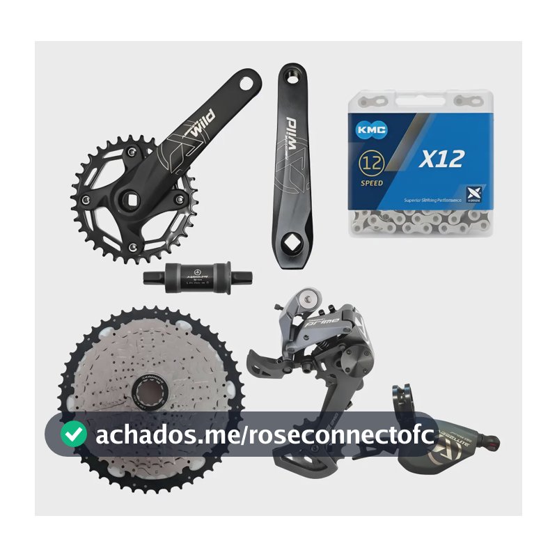 Grupo Absolute Prime 12v 11/50 Pedivela 175mm 34d Bcd 104